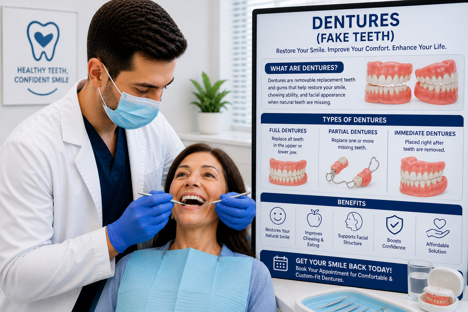 Dentures (Fake Teeth)