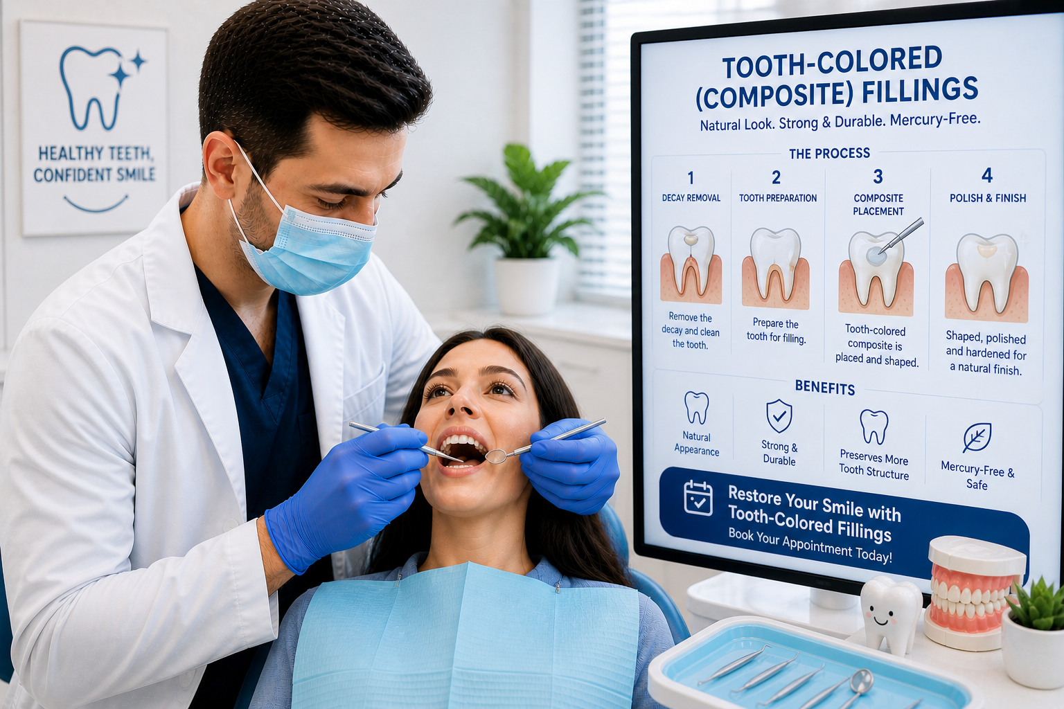 Tooth-Colored (Composite) Fillings